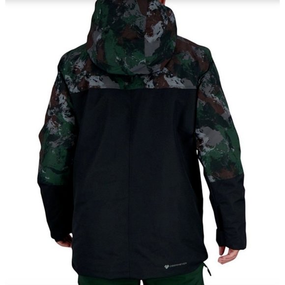 NWT Obermeyer Density Camouflage/Color Block HydroBlock Sport Ripstop-Weave Coat - Picture 2 of 11